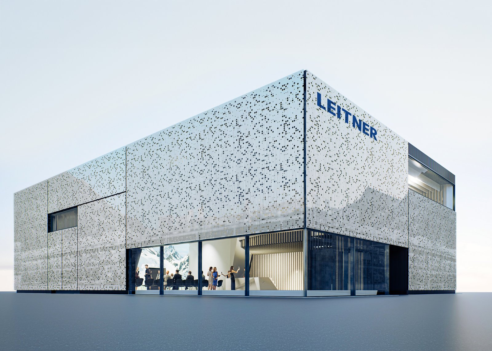 Architektur Leitner Showroom Innsbruck - Entwurf von Architekt DI Mesut Kondul
